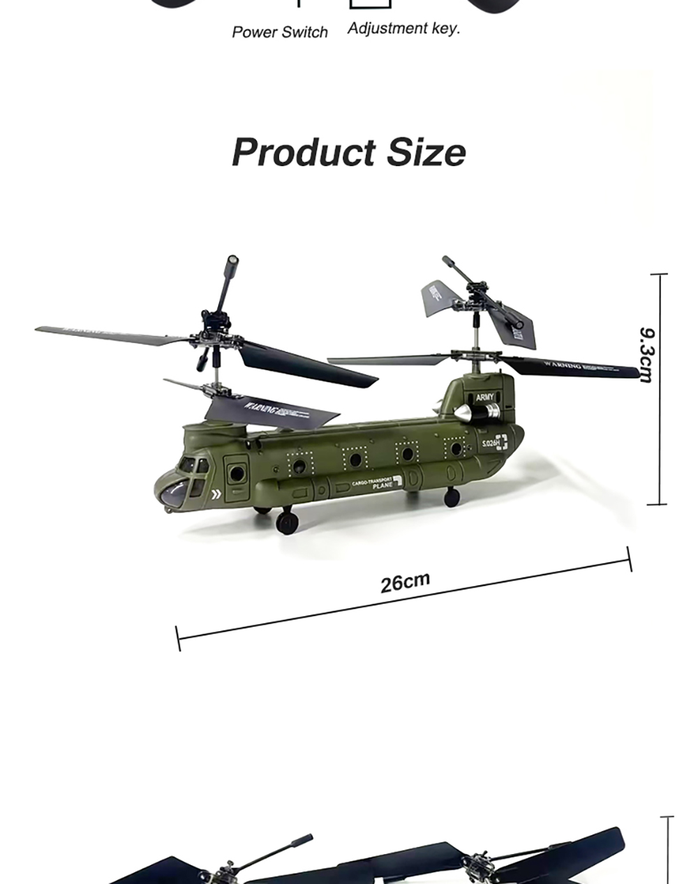 SYMA-S026H-24G-3CH-Ferngesteuertes-Modellhubschrauber-Militaumlrtransport-Hubschrauber-mit-simuliert-2006562-6